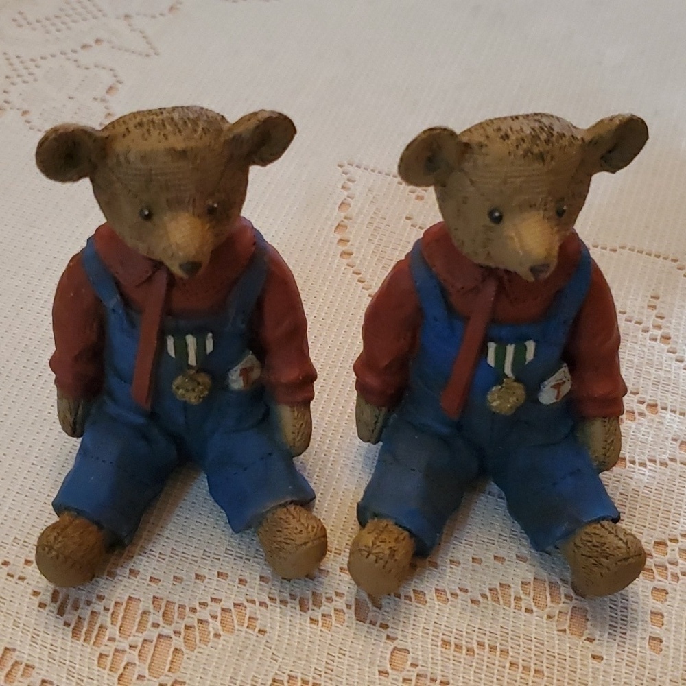 Vintage Collectable Sarah's Attic Michaud Collection "Tommy's Bear" 1993